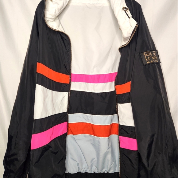 P.E NATION EASY RUN, Oversized Reversable Jacket With Hood - Picture 5 of 16